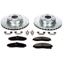 Load image into Gallery viewer, Power Stop Z23 Evolution Sport Brake Kit Front fits 2005-2006 Pontiac GTO - Main Product View
