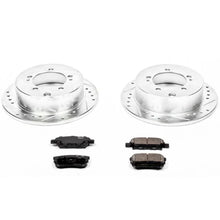 Load image into Gallery viewer, Power Stop Z23 Evolution Sport Brake Kit Rear fits 2004-2006 Mitsubishi Lancer / 2004-2006 Mitsubishi Outlander - Main Pro...