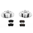 Load image into Gallery viewer, Power Stop Z23 Evolution Sport Brake Kit Rear fits Audi A6 / 1998-2001 Audi A6 Quattro - Main Product View