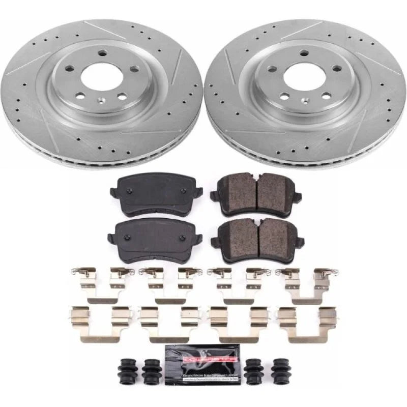 Power Stop Z23 Evolution Sport Brake Kit fits 2012-2018 Audi A6 / 2012-2018 Audi A6 Quattro / 2013-2018 Audi A7 Quattro - ...