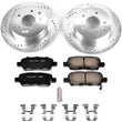 Load image into Gallery viewer, Power Stop Z23 Evolution Sport Brake Kit fits 2014-2017 Nissan Juke / 2008-2013 Nissan Rogue / 2014-2015 Nissan Rogue Select