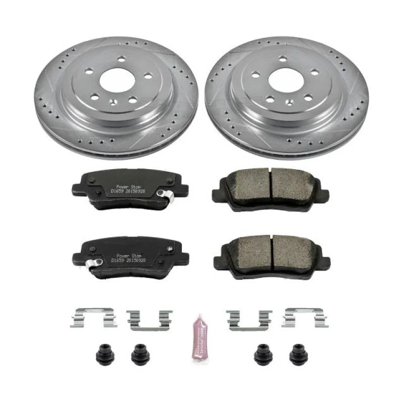 Power Stop Z23 Evolution Sport Brake Kit fits 2014-2019 Cadillac CTS - Main Product View