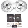 Load image into Gallery viewer, Power Stop Z23 Evolution Sport Brake Kit fits 2014-2019 Cadillac CTS / 2014-2016 Cadillac CTS Performance / 2017-2019 Cadi...