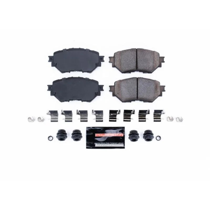 Power Stop Z23 Evolution Sport Brake Pads w/Hardware fits 2017-2018 Mazda 3 Grand Touring / 2014-2016 Mazda 3 I Grand Tour...
