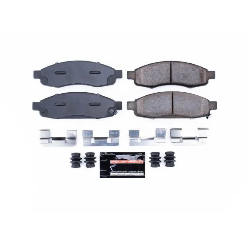 Power Stop Z23 Evolution Sport Brake Pads w/Hardware Front fits 2005-2006 Infiniti QX56 / 2005-2006 Nissan Armada LE / 200...