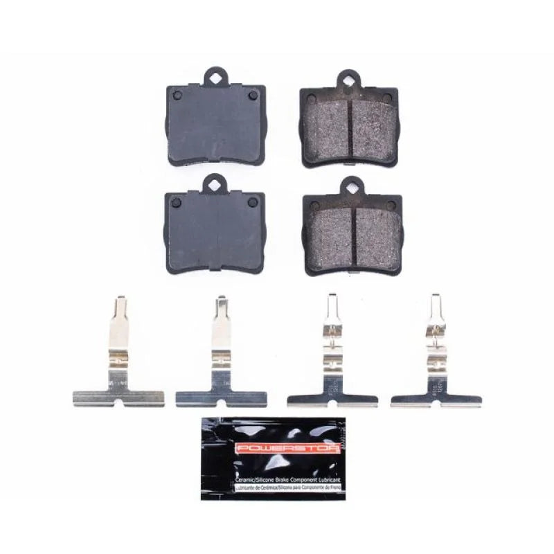 Power Stop Z23 Evolution Sport Brake Pads w/Hardware Rear fits 1997-1998 Mercedes-Benz C230 - Main Product View