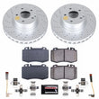 Load image into Gallery viewer, Power Stop Z23 Evolution Sport Coated Brake Kit Front fits 2004-2006 Mercedes-Benz E500 - Main Product View