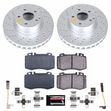 Load image into Gallery viewer, Power Stop Z23 Evolution Sport Coated Brake Kit Front fits 2004-2006 Mercedes-Benz E500 - Main Product View