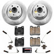 Load image into Gallery viewer, Power Stop Z23 Evolution Sport Coated Brake Kit Rear fits Mercedes-Benz C43 / 1998-2000 Mercedes-Benz C43 Amg / 2002-2004 ...