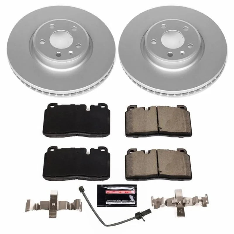 Power Stop Z23 Evolution Sport Coated Brake Kit fits 2013-2017 Audi Q5 Premium - Main Product View