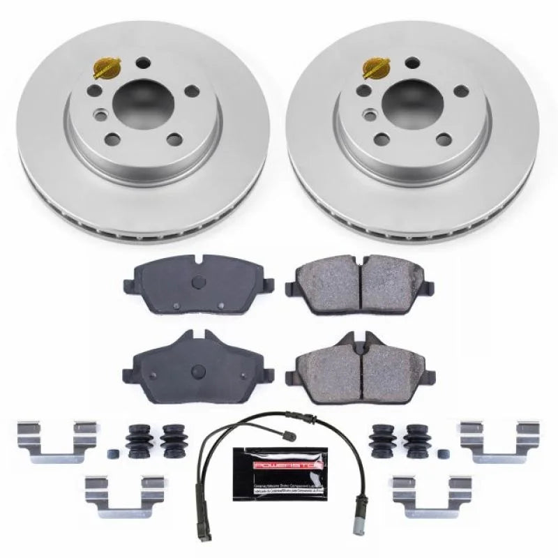 Power Stop Z23 Evolution Sport Coated Brake Kit fits 2014-2024 Mini Cooper / 2020-2024 Mini Cooper SE - Main Product View
