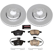 Load image into Gallery viewer, Power Stop Z23 Evolution Sport Coated Front Brake Kit fits 1995-1998 Audi A6 / 1995-1998 Audi A6 Quattro - Main Product View