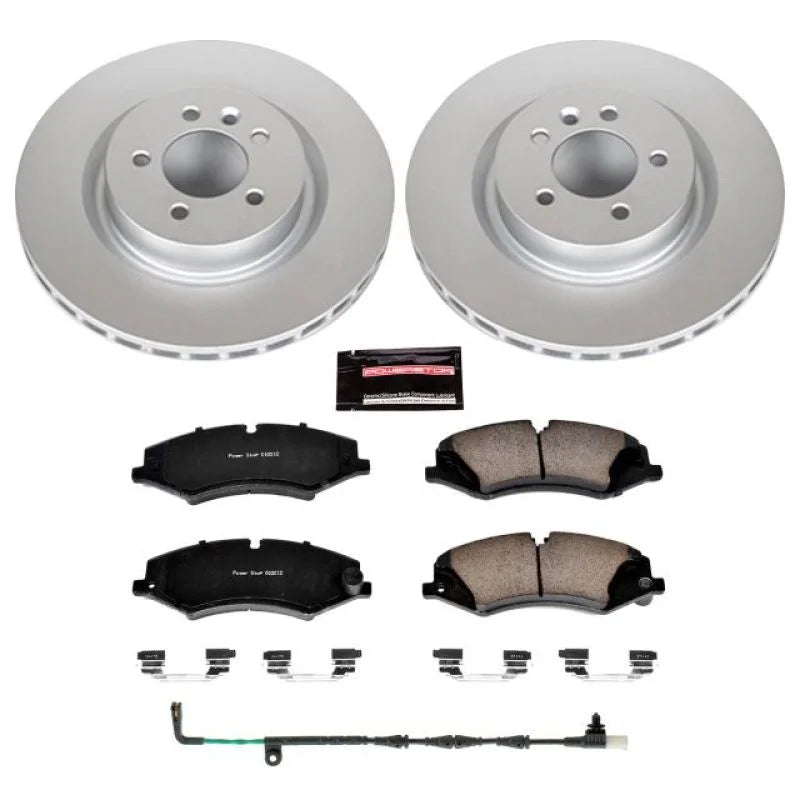Power Stop Z23 Evolution Sport Coated Front Brake Kit fits Land Rover LR4 / 2011-2016 Land Rover LR4 / 2012-2016 Land Rove...