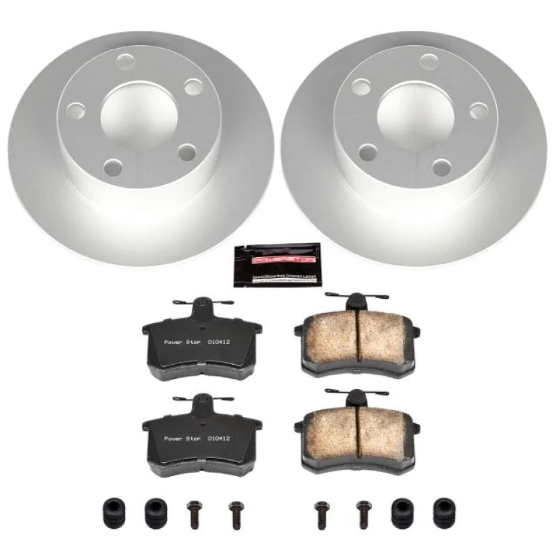 Power Stop Z23 Evolution Sport Coated Rear Brake Kit fits 1995-1998 Audi A6 / 1995-1998 Audi A6 Quattro - Main Product View