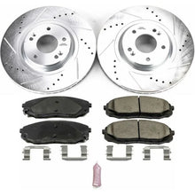 Load image into Gallery viewer, Power Stop Z23 Evolution Sport Front Brake Kit fits 2015-2021 Kia Sedona - Main Product View