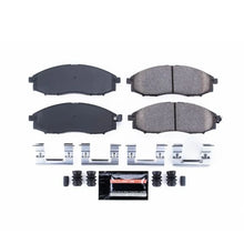 Load image into Gallery viewer, Power Stop Z23 Evolution Sport Front Brake Pads w/Hardware fits 2000-2004 Nissan Frontier / Xterra - Main Product View