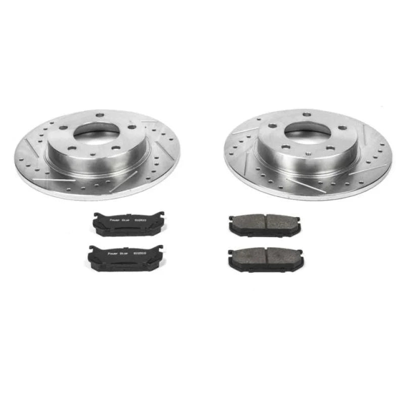 Power Stop Z23 Evolution Sport Rear Brake Kit fits 1993-1997 Ford Probe / 1997 Ford Probe GTS / 1993-1996 Ford Probe SE / ...