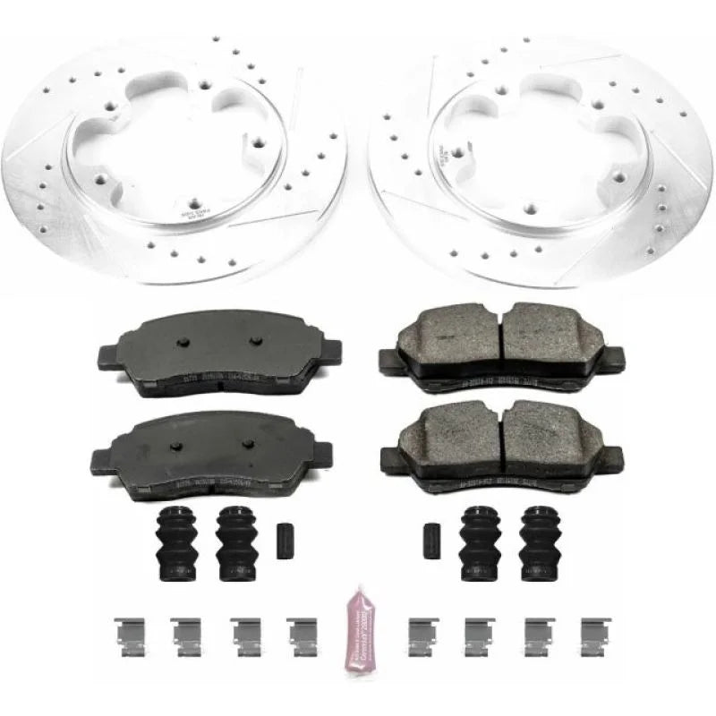 Power Stop Z23 Evolution Sport Rear Brake Kit fits 2015-2019 Ford Transit-150 / 2015-2019 Ford Transit-250 / 2015-2019 For...