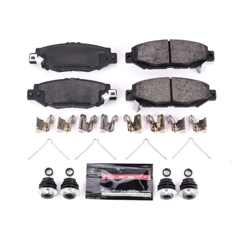 Power Stop Z23 Evolution Sport Rear Brake Pads w/Hardware fits 1993-1997 Lexus GS300 / 1992-1998 Lexus SC300 / 1993-1998 T...