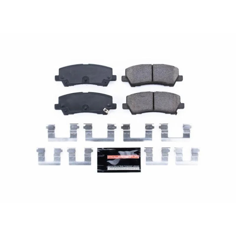 Power Stop Z23 Evolution Sport Rear Brake Pads w/Hardware fits 2015-2023 Ford Mustang - Main Product View