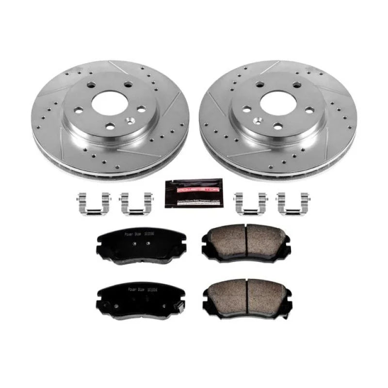 Power Stop Z23 Front Brake Kit fits 2012-2016 Buick LaCrosse / 2011 Buick LaCrosse CX / 2012 Buick LaCrosse Convenience / ...