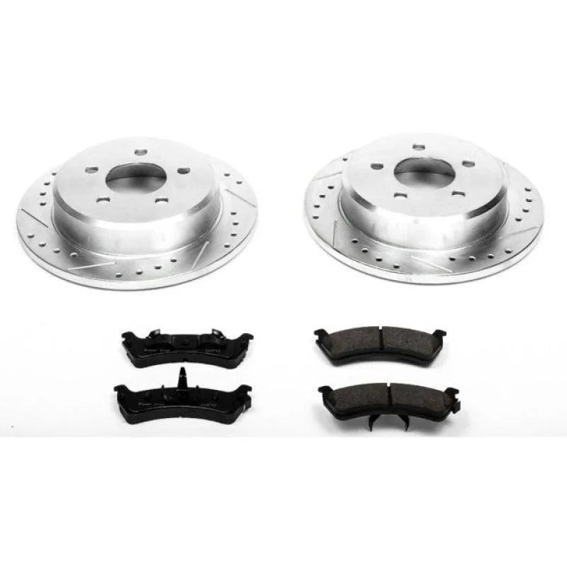 Power Stop Z23 Rear Brake Kit fits 1995-2001 Ford Explorer / 1995-2001 Ford Explorer Eddie / 1995-2002 Ford Explorer SPORT...