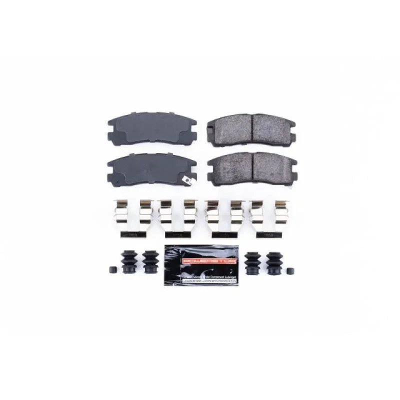 Power Stop Z23 Rear Brake Pads w/Hardware fits 2004 2005 Chrysler Sebring / 1995-2003 Chrysler Sebring LX / 1995-2003 Chry...