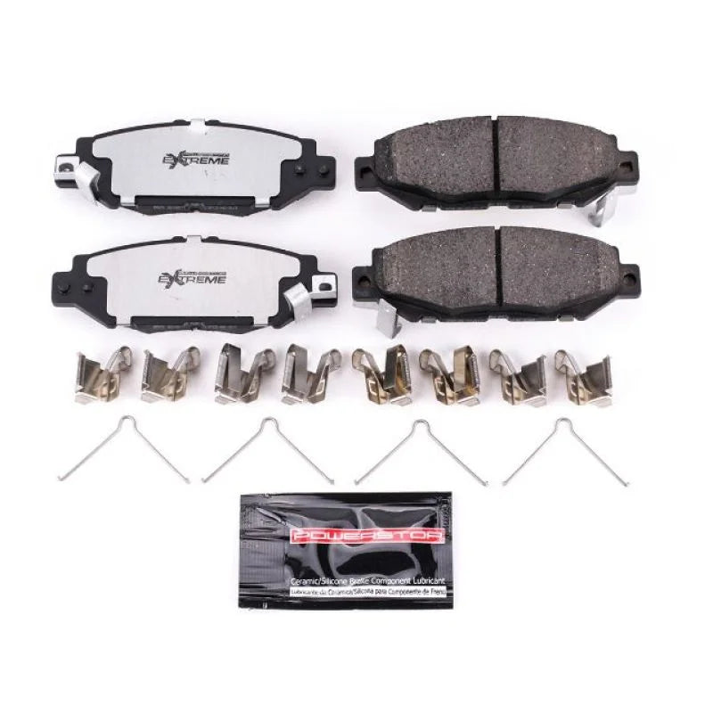 Power Stop Z26 Extreme Street Rear Brake Pads w/Hardware fits 1993-1997 Lexus GS300 / 1992-1998 Lexus SC300 / 1993-1998 To...