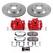 Load image into Gallery viewer, Power Stop Z26 Street Front Brake Kit w/Calipers fits 2012-2016 Buick LaCrosse / 2011 Buick LaCrosse CX / 2012 Buick LaCro...