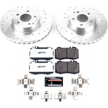 Load image into Gallery viewer, Power Stop Z26 Street Warrior Brake Kit Front fits 2004-2006 Mercedes-Benz E500 - Main Product View
