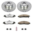 Load image into Gallery viewer, Power Stop Z26 Street Warrior Brake Kit Front fits 2005-2006 Pontiac GTO - Main Product View