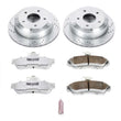 Load image into Gallery viewer, Power Stop Z26 Street Warrior Brake Kit Rear fits 2005-2006 Pontiac GTO - Main Product View