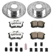 Load image into Gallery viewer, Power Stop Z26 Street Warrior Brake Kit Rear fits Audi A6 / 1998-2001 Audi A6 Quattro - Main Product View
