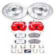 Load image into Gallery viewer, Power Stop Z26 Street Warrior Brake Kit w/Calipers fits 2011-2018 Nissan Juke / Sentra