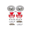 Load image into Gallery viewer, Power Stop Z26 Street Warrior Front Brake Kit w/Calipers fits 2003-2004 Infiniti M45 / 2002-2006 Infiniti Q45