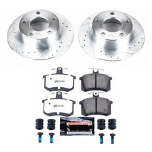 Load image into Gallery viewer, Power Stop Z26 Street Warrior Rear Brake Kit fits 1995-1998 Audi A6 / 1995-1998 Audi A6 Quattro - Main Product View