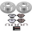 Load image into Gallery viewer, Power Stop Z26 Street Warrior Rear Brake Kit fits 2011-2016 BMW 528I / 2012-2016 BMW 528I xDrive / 2014-2016 BMW 535D / 20...