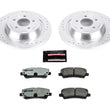Load image into Gallery viewer, Power Stop Z26 Street Warrior Rear Brake Kit fits Ford Mustang / 2015-2023 Ford Mustang ECOBOOST / 2015-2017 Ford Mustang V6