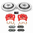 Load image into Gallery viewer, Power Stop Z26 Street Warrior Rear Brake Kit w/Calipers fits 2015-2023 Ford Mustang