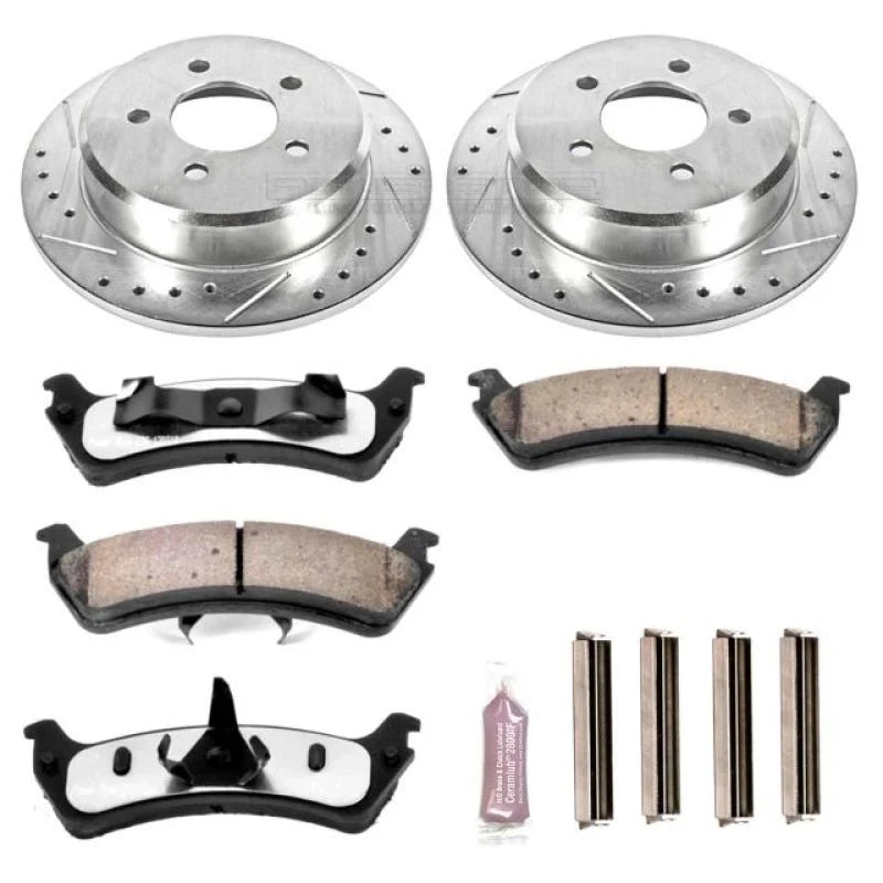 Power Stop Z36 & Tow Rear Brake Kit fits 1995-2001 Ford Explorer / 1995-2001 Ford Explorer Eddie / 1995-2002 Ford Explorer...