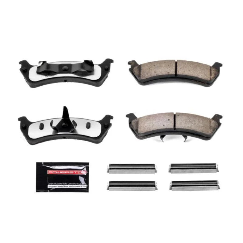 Power Stop Z36 & Tow Rear Brake Pads w/Hardware fits 1995-2001 Ford Explorer / 1995-2001 Ford Explorer Eddie / 1995-2002 F...