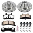 Load image into Gallery viewer, Power Stop Z36 Truck &amp; Tow Brake Kit Front fits 1998-2000 Chevrolet Tahoe / 2000 Chevrolet Tahoe LIMITED / 1998-1999 GMC Y...