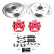 Load image into Gallery viewer, Power Stop Z36 Truck &amp; Tow Brake Kit w/Calipers Rear fits 2004-2006 Lexus RX330 / 2007-2009 Lexus RX350 / 2006-2008 Lexus ...