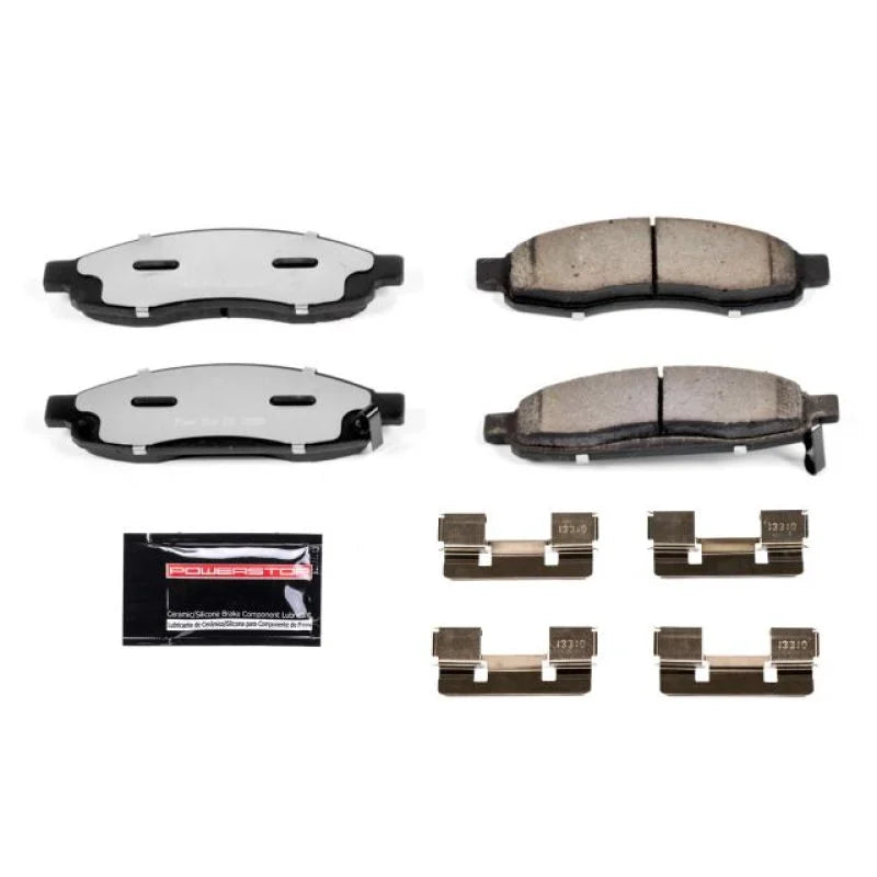 Power Stop Z36 Truck & Tow Brake Pads w/Hardware Front fits 2005-2006 Infiniti QX56 / 2005-2006 Nissan Armada LE / 2006-20...