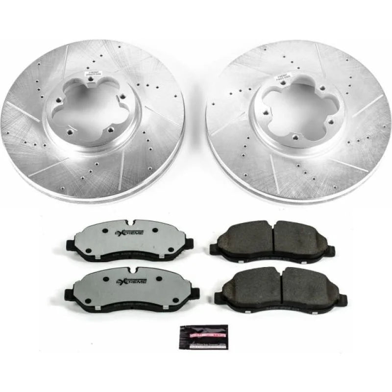 Power Stop Z36 Truck & Tow Front Brake Kit fits 2015-2019 Ford Transit-150 / 2015-2019 Ford Transit-250 / 2015-2019 Ford T...