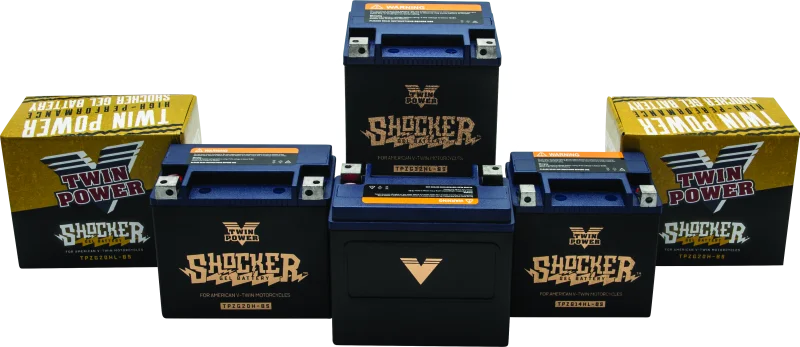 Power YTX-14L Shocker Gel Battery CCA fits 2021-2023 Harley-Davidson RA1250 / 2021-2024 Harley-Davidson RA1250S / 2014-202...