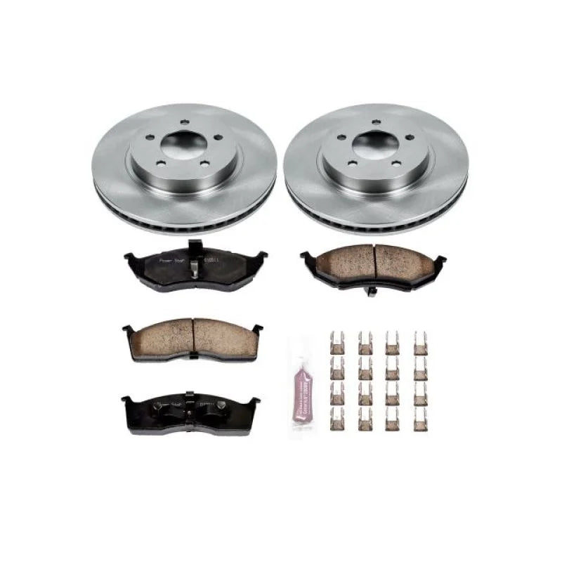 PowerStop Autospecialty Brake Kit Front fits 1999-2004 Chrysler 300M / LHS - Main Product View