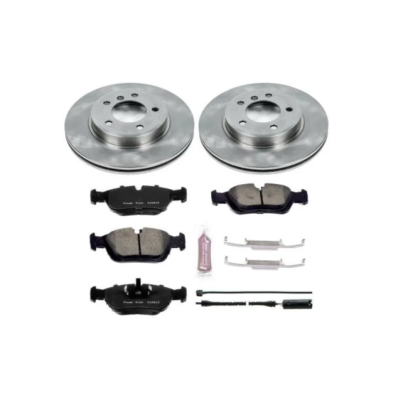 PowerStop Autospecialty Brake Kit Front fits 2001-2002 BMW Z3 COUPE - Main Product View