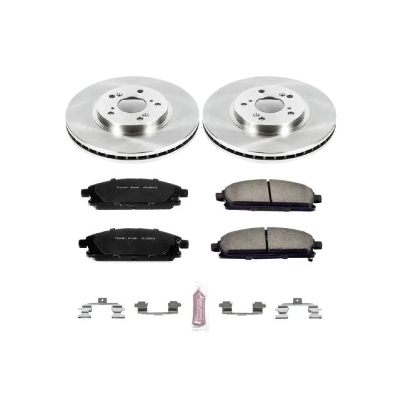 PowerStop Autospecialty Brake Kit Front fits 2003-2006 Acura MDX - Main Product View