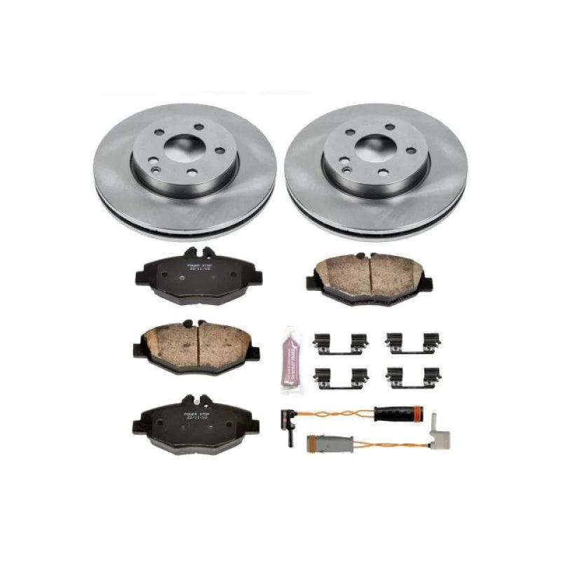 PowerStop Autospecialty Brake Kit Front fits 2003-2009 Mercedes-Benz E320 / E350 - Main Product View
